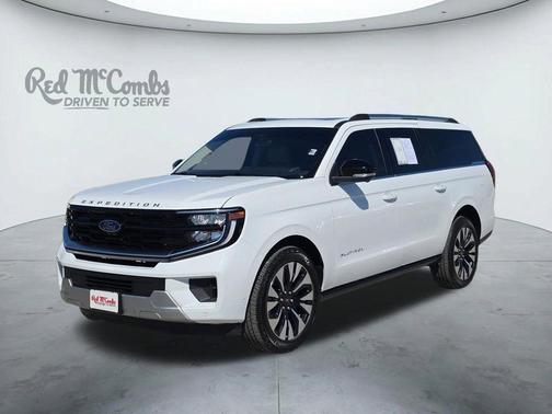Oxford White 2025 Ford Expedition Max Platinum