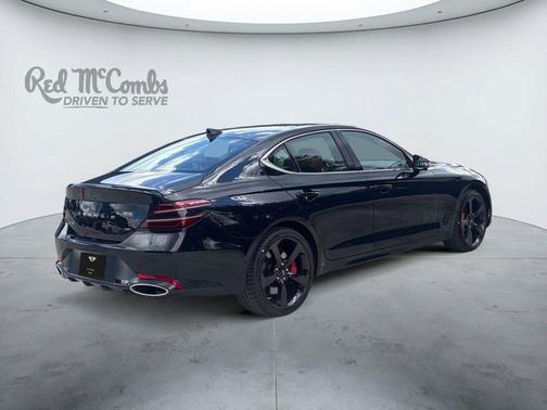 Black 2026 Genesis G70 3.3T Sport Prestige