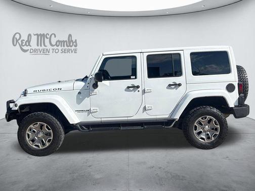 Bright White Clearcoat 2016 Jeep Wrangler Unlimited Rubicon