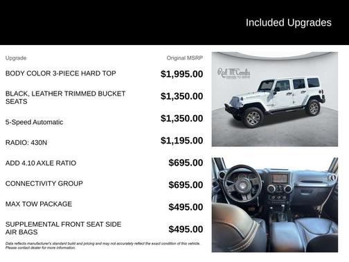 Bright White Clearcoat 2016 Jeep Wrangler Unlimited Rubicon