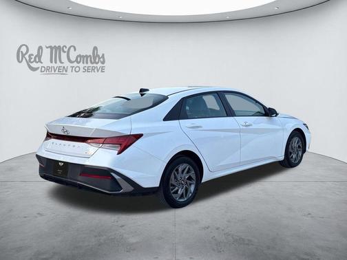 White 2025 Hyundai ELANTRA HEV Blue