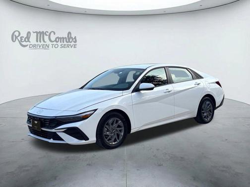 White 2025 Hyundai ELANTRA HEV Blue