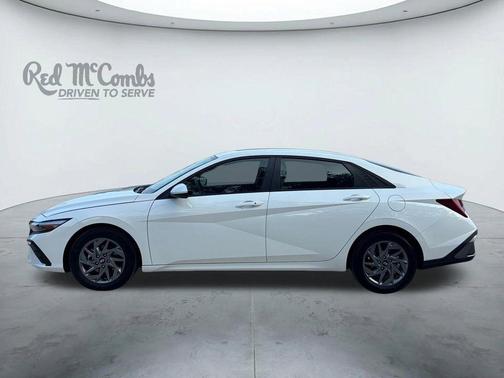 White 2025 Hyundai ELANTRA HEV Blue
