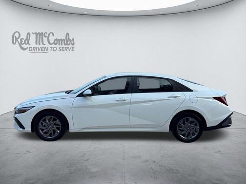 White 2025 Hyundai ELANTRA HEV Blue