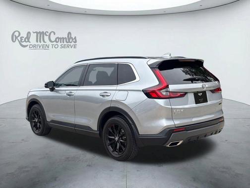 Lunar Silver Metallic 2024 Honda CR-V Hybrid Sport-L