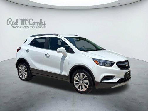 Summit White 2018 Buick Encore Preferred