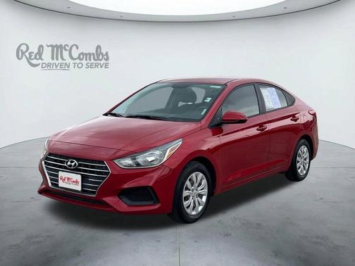 Pomegranate Red Metallic 2022 Hyundai Accent SE