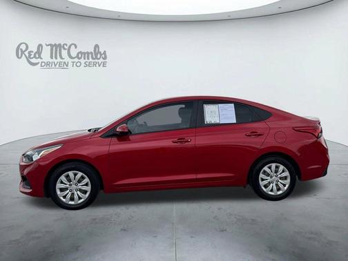Pomegranate Red Metallic 2022 Hyundai Accent SE