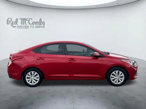 Pomegranate Red Metallic 2022 Hyundai Accent SE
