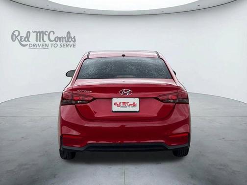 Pomegranate Red Metallic 2022 Hyundai Accent SE