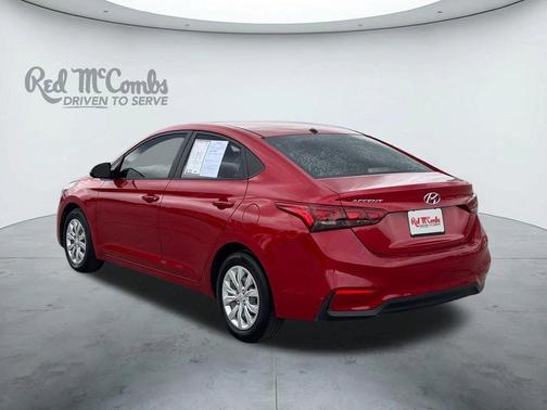 Pomegranate Red Metallic 2022 Hyundai Accent SE