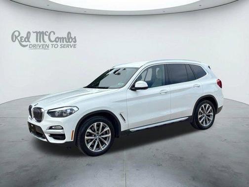 Alpine White 2019 BMW X3 sDrive30i