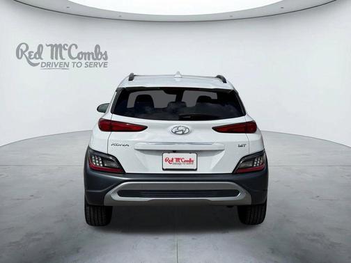 Lunar White 2022 Hyundai KONA Limited
