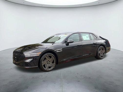 Black 2026 Genesis G90 3.5T e-SC Prestige Black