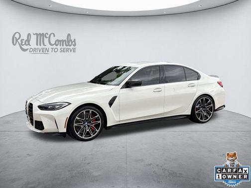 Alpine White 2024 BMW M3 Competition xDrive