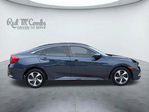 Aegean Blue Metallic 2021 Honda Civic LX