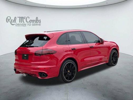 Red 2018 Porsche Cayenne GTS