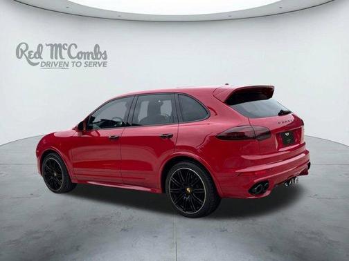 Red 2018 Porsche Cayenne GTS