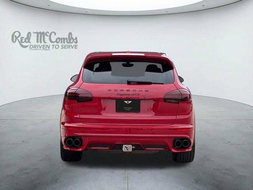 Red 2018 Porsche Cayenne GTS