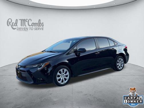 Midnight Black Metallic 2023 Toyota Corolla LE
