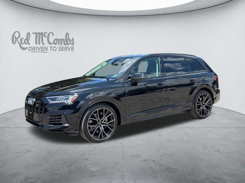 Mythos Black Metallic 2023 Audi Q7 55 Prestige