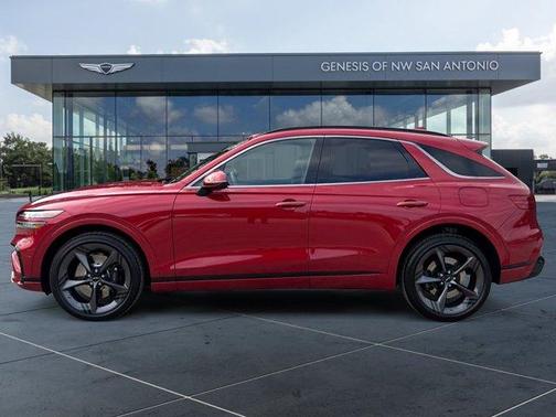 Red 2026 Genesis GV70 3.5T Sport Prestige