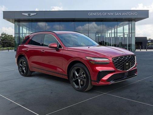 Red 2026 Genesis GV70 3.5T Sport Prestige