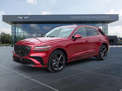Red 2026 Genesis GV70 3.5T Sport Prestige