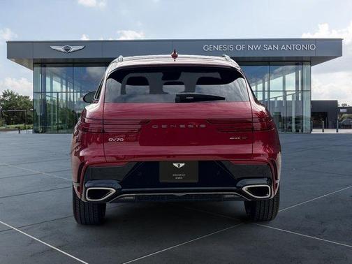 Red 2026 Genesis GV70 3.5T Sport Prestige