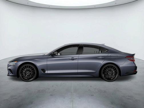 Blue 2026 Genesis G70 3.3T Prestige Graphite