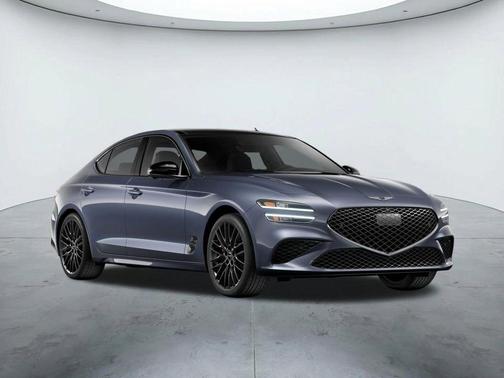 Blue 2026 Genesis G70 3.3T Prestige Graphite