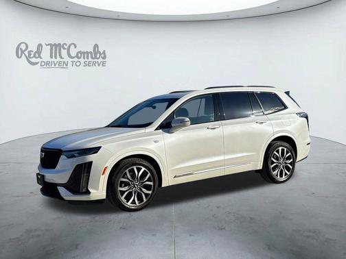 Crystal White 2021 Cadillac XT6 Sport AWD