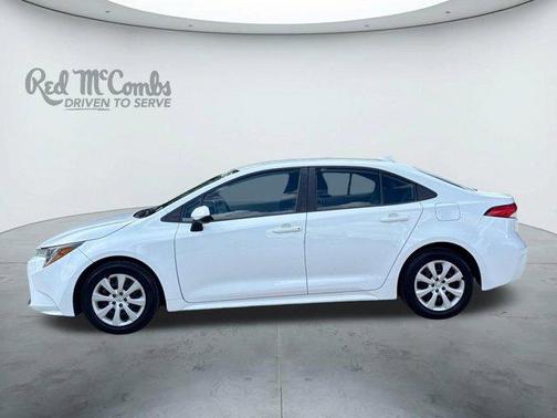 Super White 2020 Toyota Corolla LE