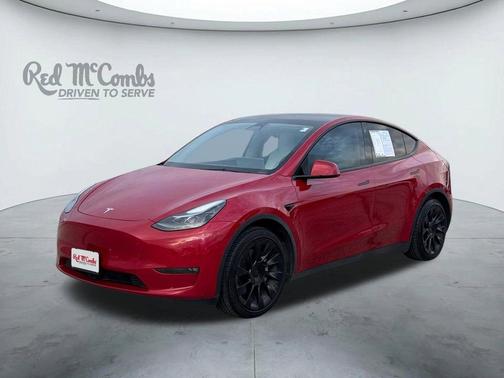 Red Multi 2021 Tesla Model Y Long Range