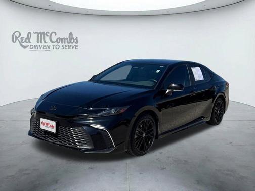 Midnight Black Metallic 2025 Toyota Camry SE