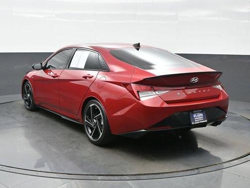 Scarlet Red Pearl 2023 Hyundai ELANTRA N Line