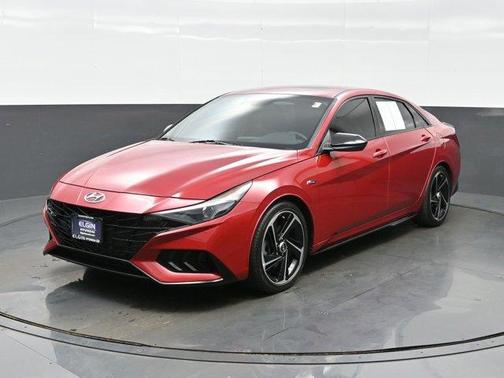 Scarlet Red Pearl 2023 Hyundai ELANTRA N Line