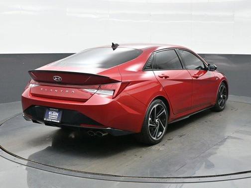 Scarlet Red Pearl 2023 Hyundai ELANTRA N Line