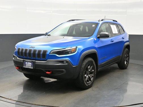 Hydro Blue Pearlcoat 2021 Jeep Cherokee Trailhawk