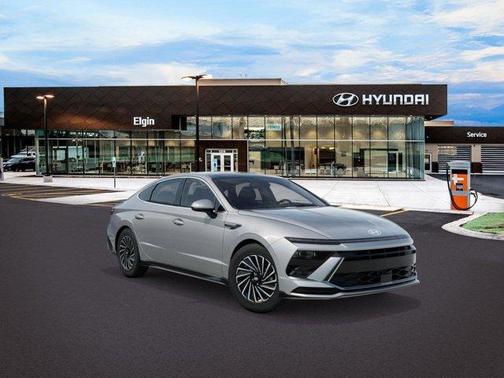 Silver 2026 Hyundai SONATA Hybrid SEL