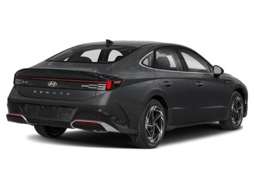 Black 2026 Hyundai SONATA SEL Sport