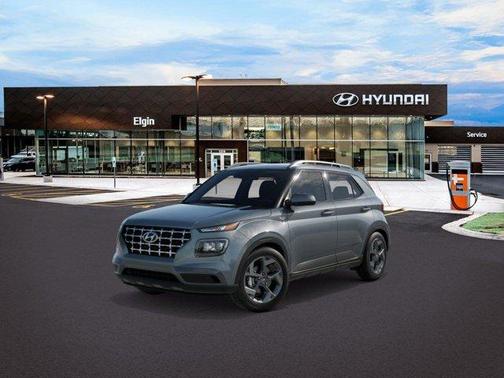 Gray 2026 Hyundai VENUE SEL SUV