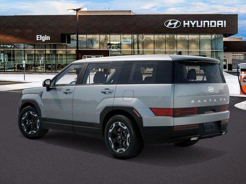 Shimmering Silver 2026 Hyundai SANTA FE HEV SE