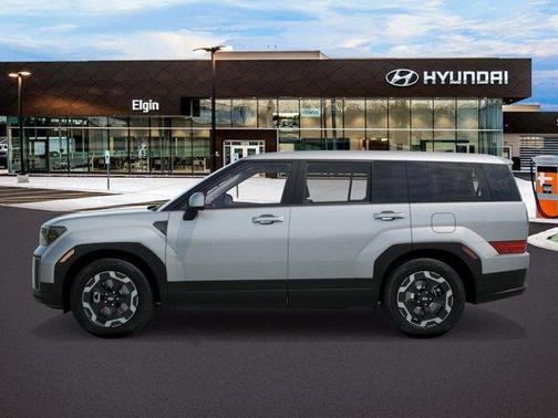 Shimmering Silver 2026 Hyundai SANTA FE HEV SE