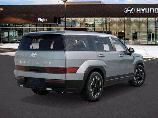 Shimmering Silver 2026 Hyundai SANTA FE HEV SE