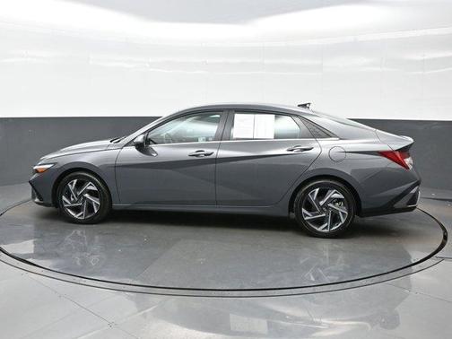 Gray 2025 Hyundai ELANTRA HEV Limited