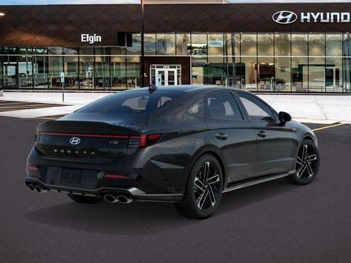 Black 2026 Hyundai SONATA N Line