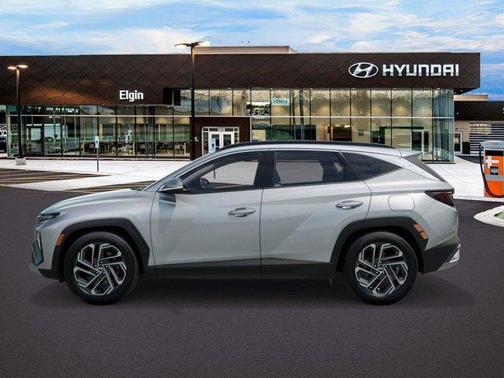 Shimmering Silver 2026 Hyundai TUCSON Hybrid Limited