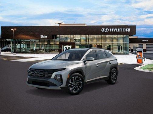 Shimmering Silver 2026 Hyundai TUCSON Hybrid Limited