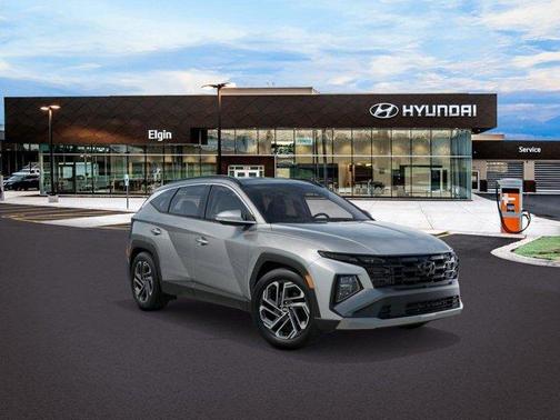 Shimmering Silver 2026 Hyundai TUCSON Hybrid Limited